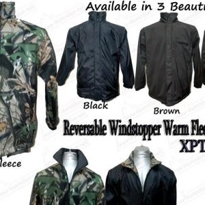 Reversable windstopper Warm Fleece camo Jacket (XPT-25028)