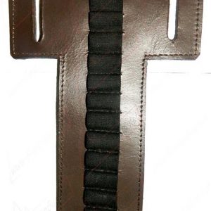 Rifle Ammo Leather Belt Loop Pouch (XPT-8846)
